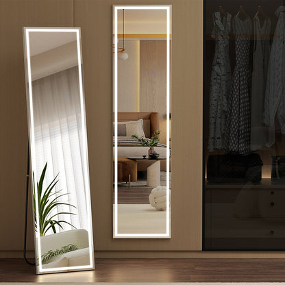 Full-Length Floor Wall Mirrors Led Light