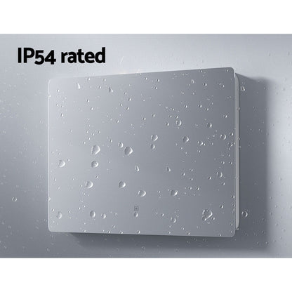 Wall Mirror 70X50Cm With Led Light Bathroom Home Decor Round Rectangle