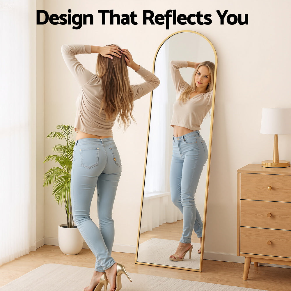 160cm Full Length Dressing Mirror Floor Mirror Stylish Bedroom Accessory