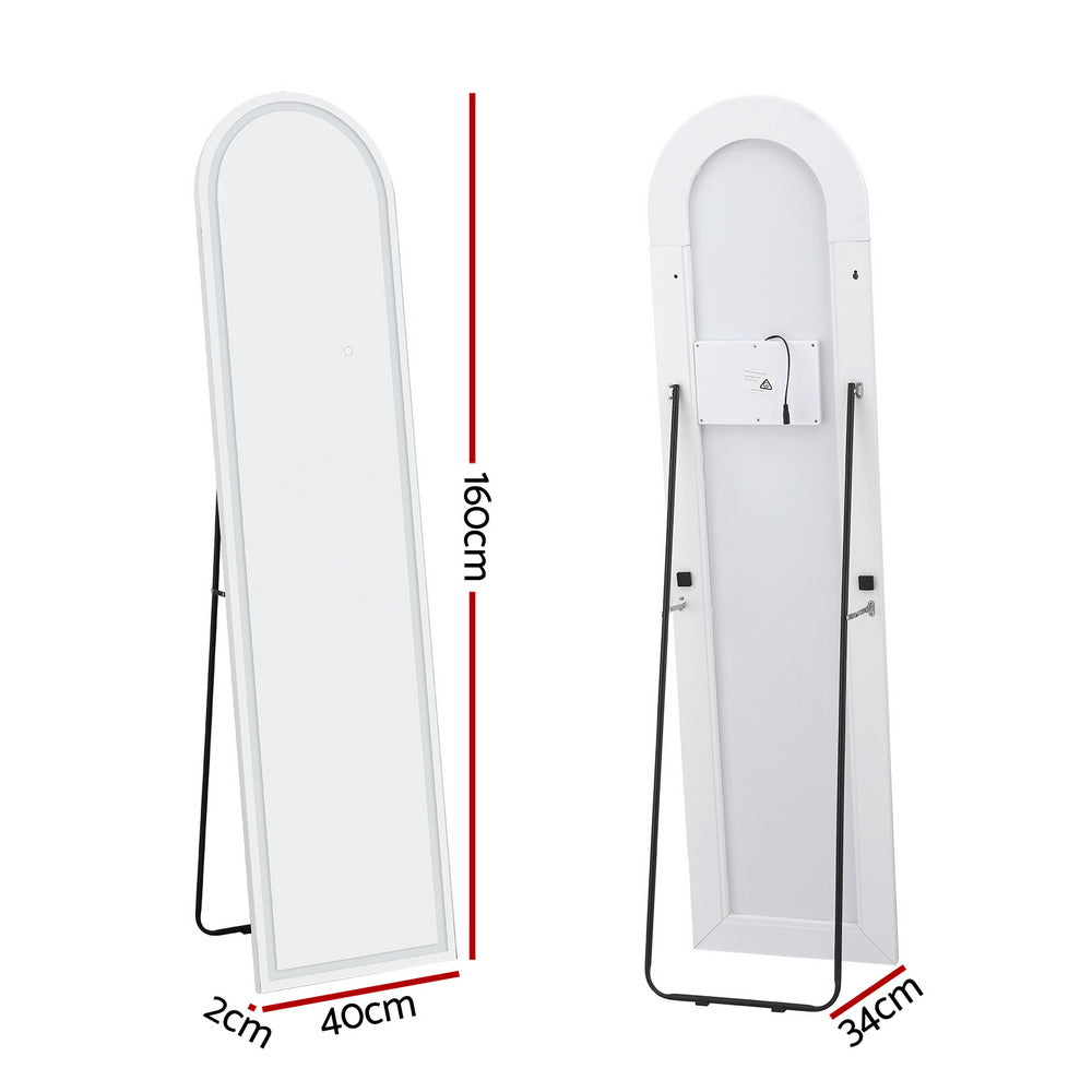 LED Full Length Mirror Floor Dressing Mirror 160cm