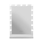 Makeup Mirror Hollywood With Light Frame Vanity Dimmable Wall 15 Led