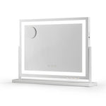 Makeup Mirror 58x46cm 360～ Rotatable Vanity Mirror with Lights Bright Light Strip Adjustable