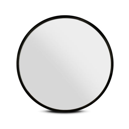 Wall Mirror Makeup 60Cm Home Decor Framed Mirrors Bathroom Round Black