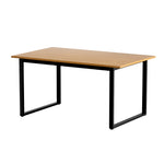 Dining Table 6 Seater Kitchen Cafe Rectangular Wooden Table