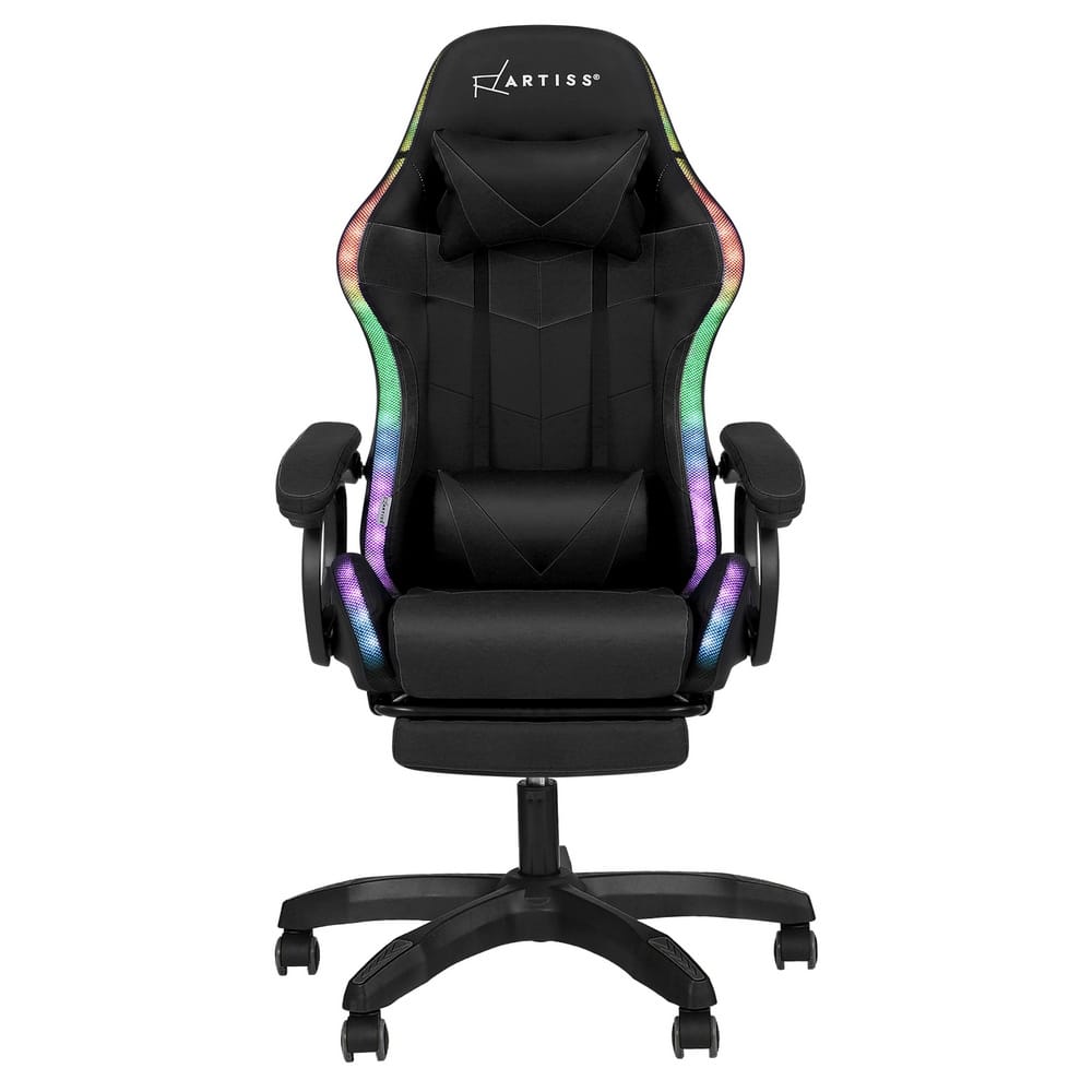 Gaming Chair With Massage 66x66x117cm