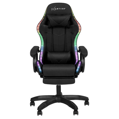 Gaming Chair With Massage 66x66x117cm