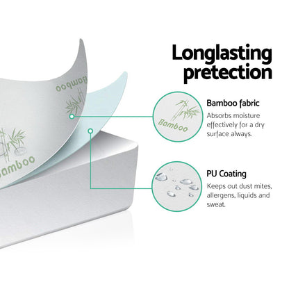 Mattress Protector Bamboo King
