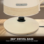 Richards 1.7L Electric Kettle Essence Scandi Swivel Base Boil-Dry Protection