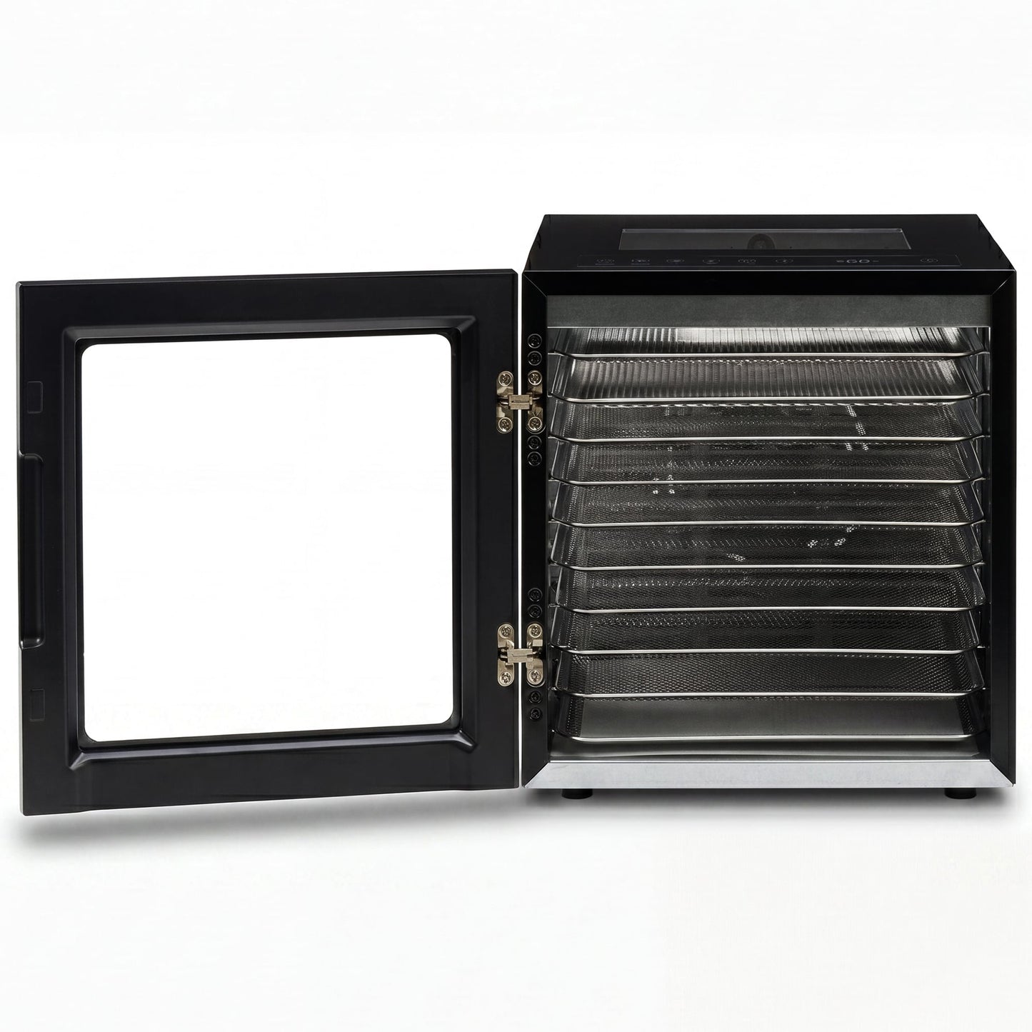 Food Dehydrator 10 Shelf Stainless Steel 33.1x40.3x35.5cm