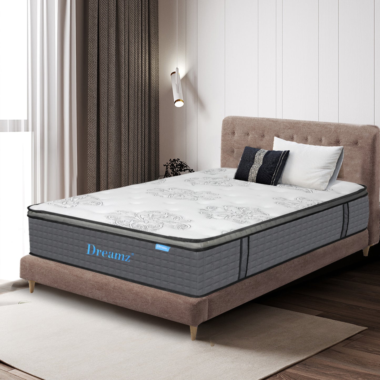 Modern Spring Mattress Bed Pocket Egg Double  Multipurpose Use