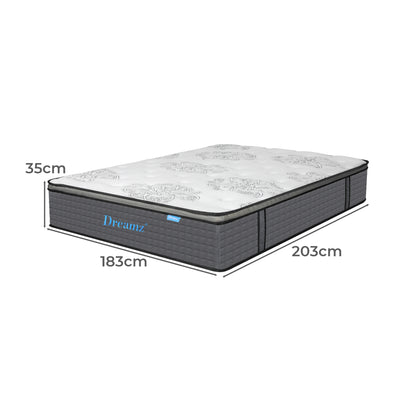 Luxury Spring Mattress Bed Pocket Egg King  Multipurpose Use