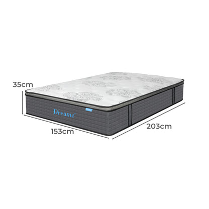Cozy Spring Mattress Bed Pocket Egg Queen  Comfortable Design