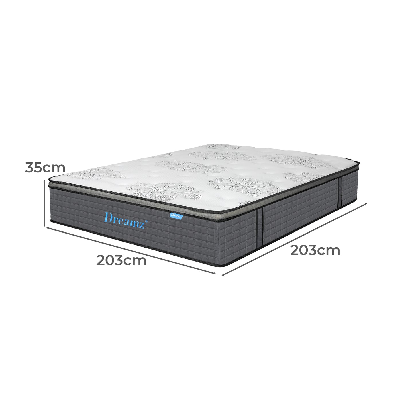 Premium Spring Mattress Bed Pocket Egg Super King  Comfortable Design