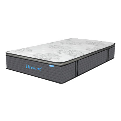 Cozy Spring Mattress Bed Pocket Egg Single  Scandi Inspired Design