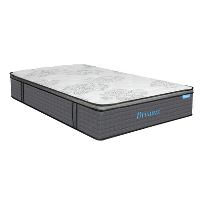 Cozy Spring Mattress Bed Pocket Egg Single  Scandi Inspired Design