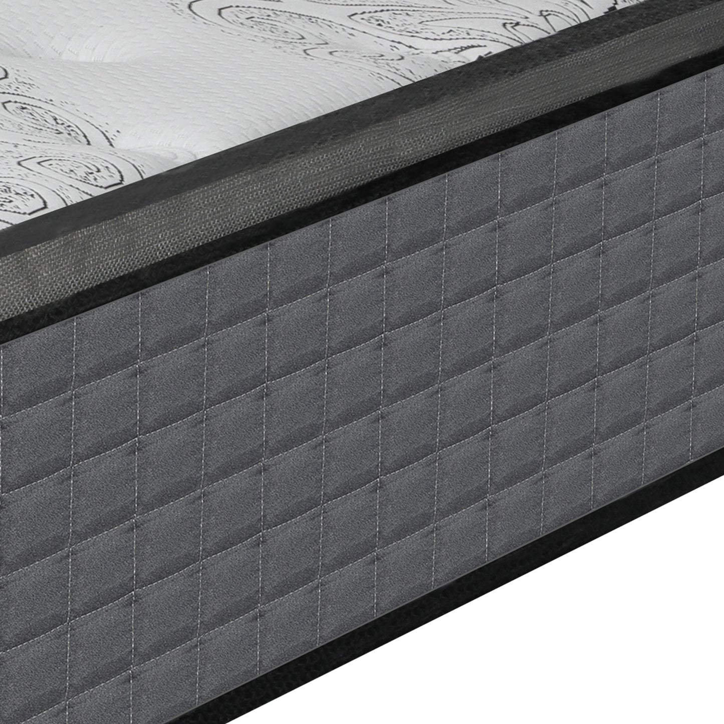 Cozy Spring Mattress Bed Pocket Egg Single  Scandi Inspired Design
