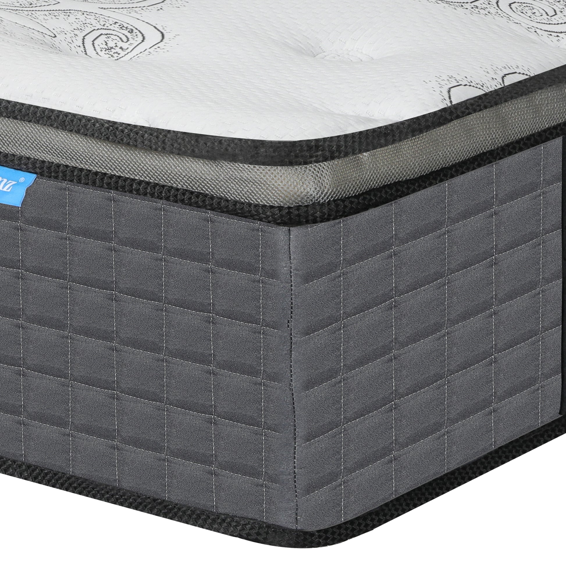 Cozy Spring Mattress Bed Pocket Egg Single  Scandi Inspired Design