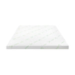 H&L Memory Foam Mattress Topper Queen Bed Cool Gel Bamboo Cover Underlay 5CM