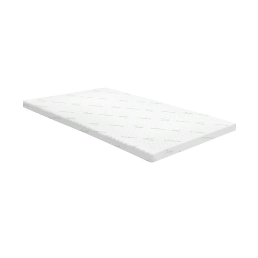 Cool Gel Memory Foam Mattress Topper 7-Zone 8CM Double