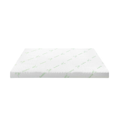Cool Gel Memory Foam Mattress Topper 7-Zone 8CM Double