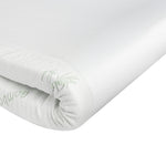 Cool Gel Memory Foam Mattress Topper 7-Zone 8CM Double