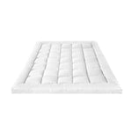 H&L Mattress Topper Microfibre Pillowtop Protector Underlay Pad Double