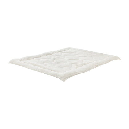 Fleece Mattress Topper Reversible Pillowtop Double/King Single/Queen