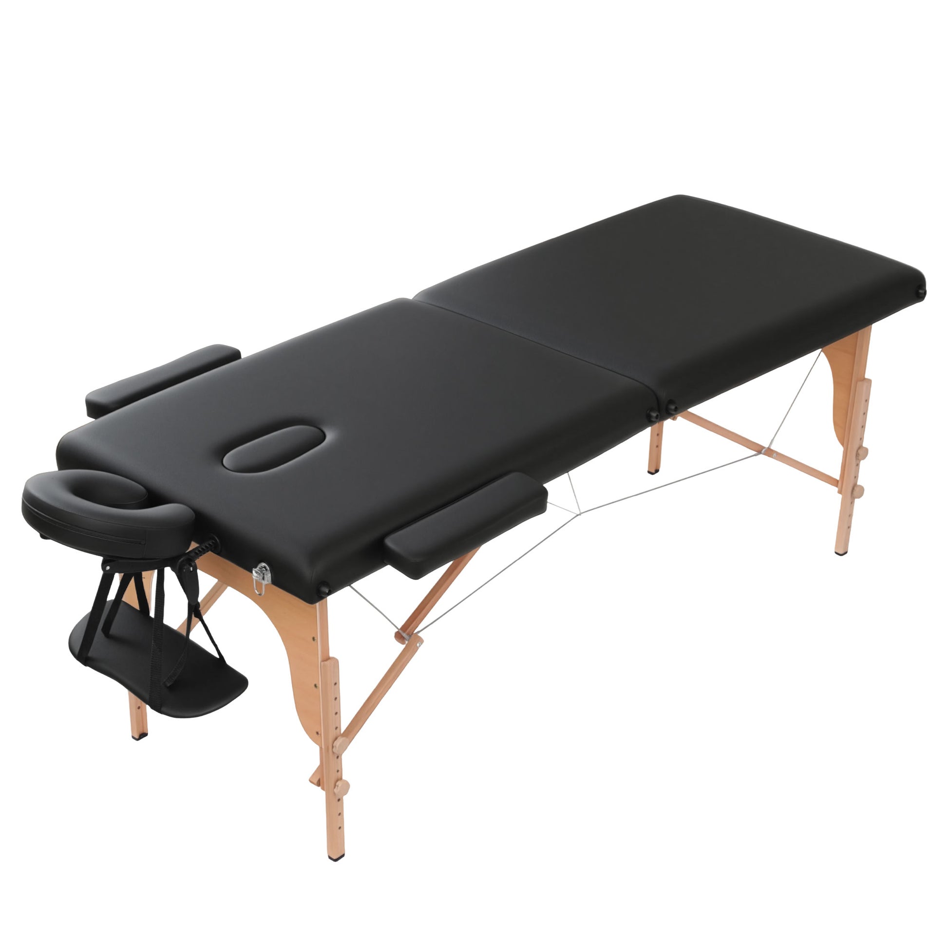 Portable Massage Table 70cm Foldable Beauty Bed | HomeAndLiving