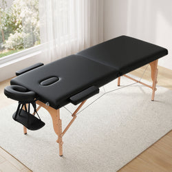Portable Massage Table 70cm Foldable Beauty Bed | HomeAndLiving