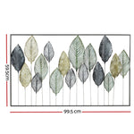 Metal Wall Art Hanging Sculpture Home Decor Leaf Tree Of Life Framed