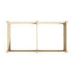 Raised Garden Bed 160x80x30cm Wooden Planter Box Outdoor Vegetable Flower
