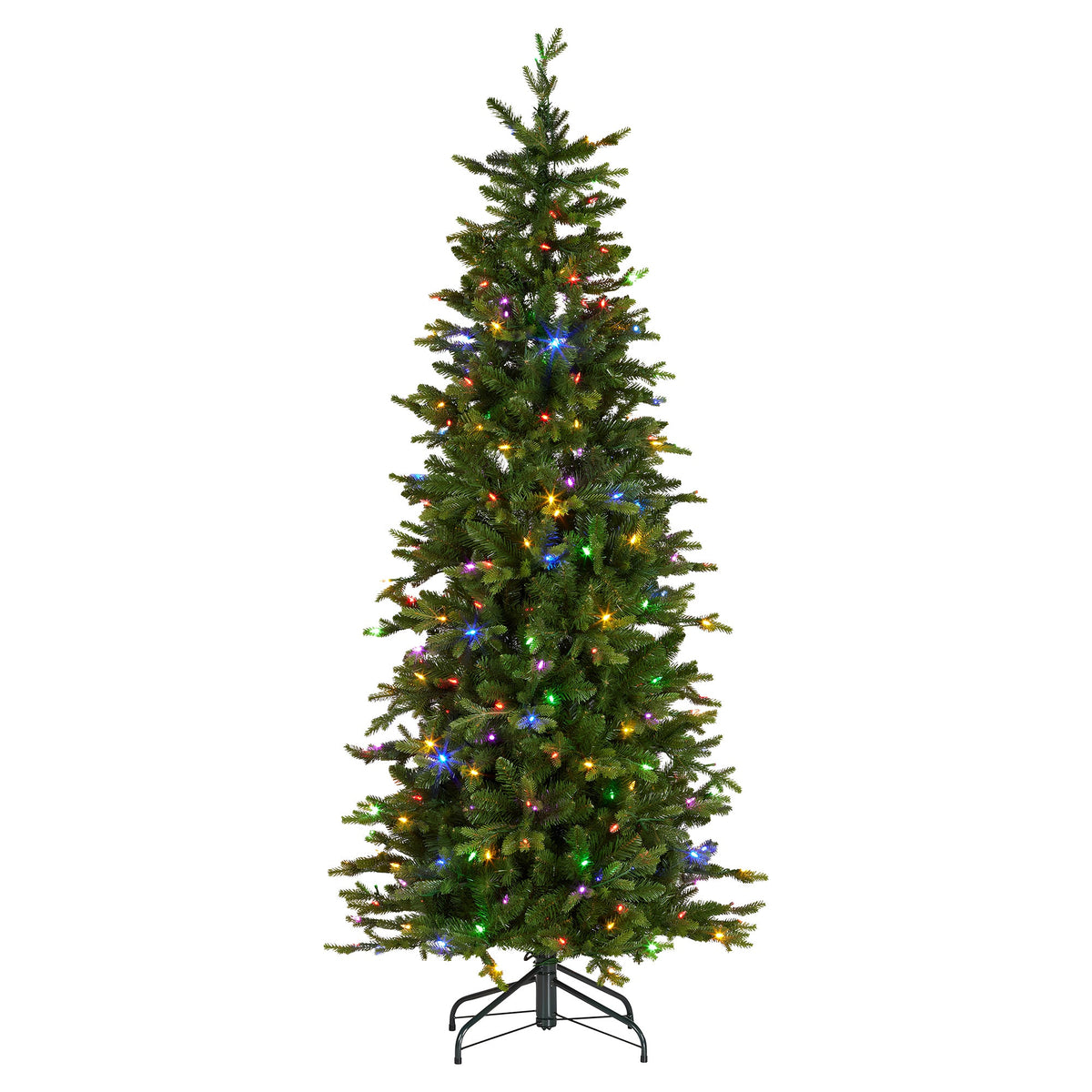 Slim Christmas Tree White LED Lights