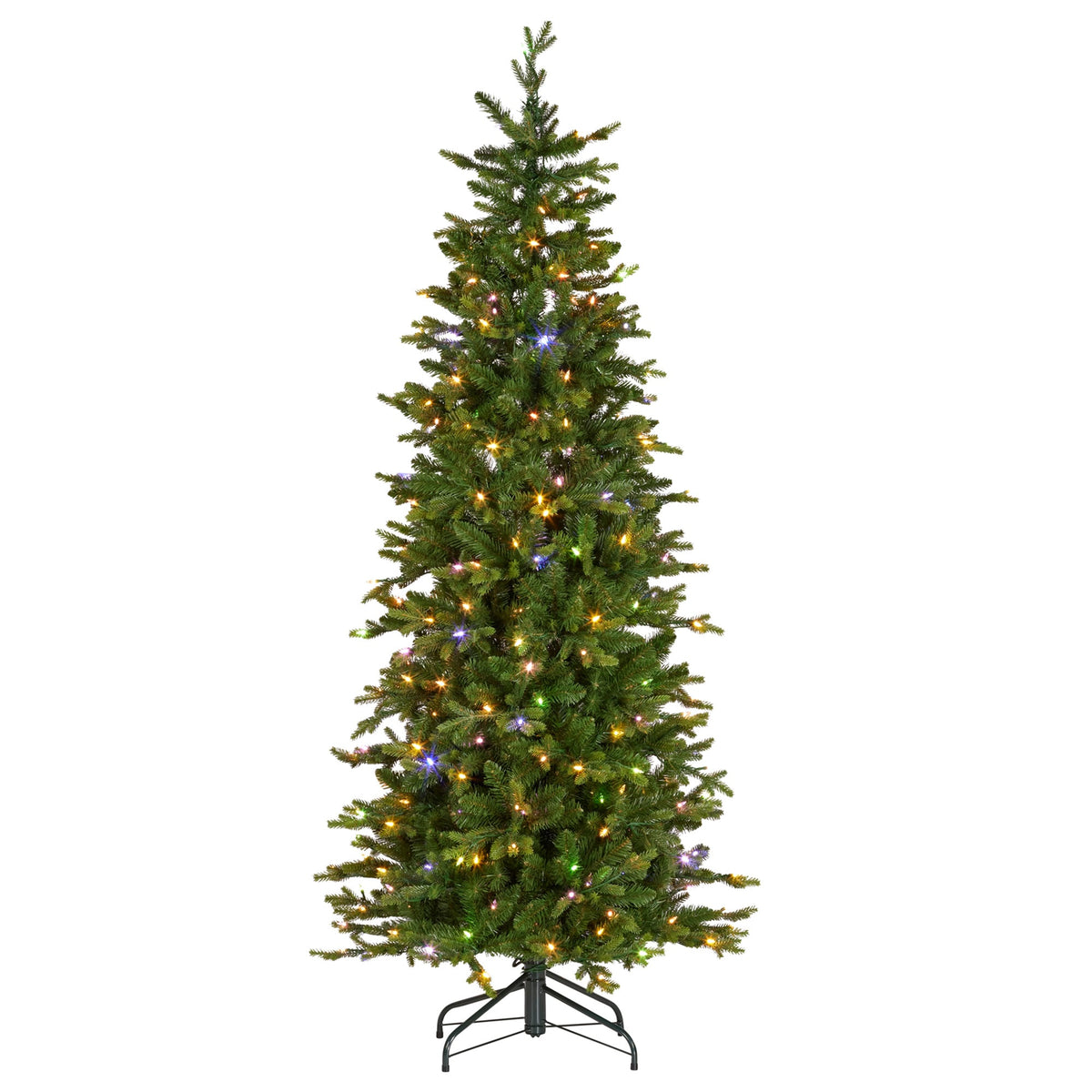 Slim Christmas Tree White LED Lights