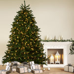 2.7m Dunhill Shimmer Fir Pre-Lit Christmas Tree