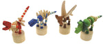 Wooden Dancing Dinosaur Set Of 4