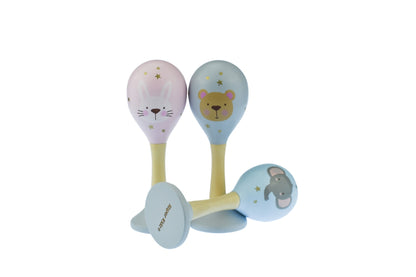 Calm & Breezy Baby Animal Maraca Set Of 3Pcs