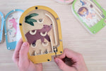 Wooden  Pinball Game- Set Of 6Pcs