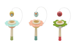 Wooden catch the ball game set of 3