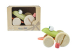 Eco play push a long croaking frog