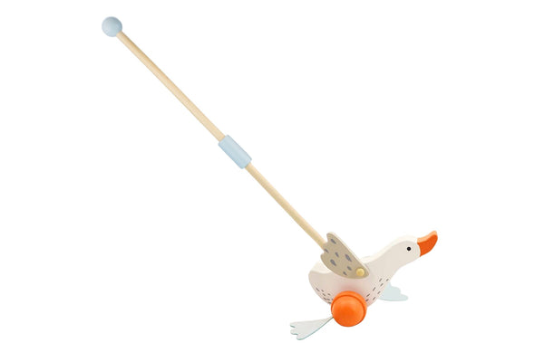  Wooden goose push a long