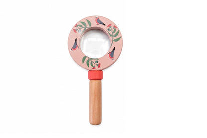 Wildlife Magnifying Glass Natural 6x1.3x12cm