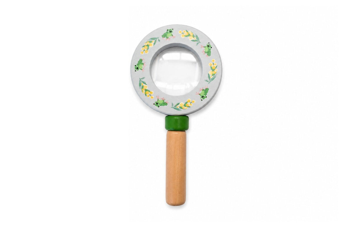 Wildlife Magnifying Glass Natural 6x1.3x12cm