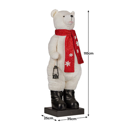 Animated Musical Christmas Bear