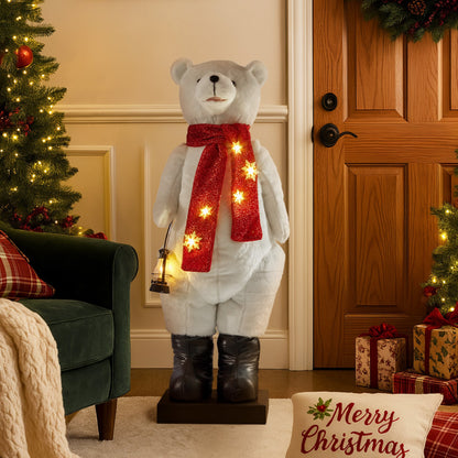 Animated Musical Christmas Bear