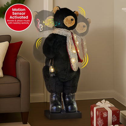 Animated Musical Bear Decoration