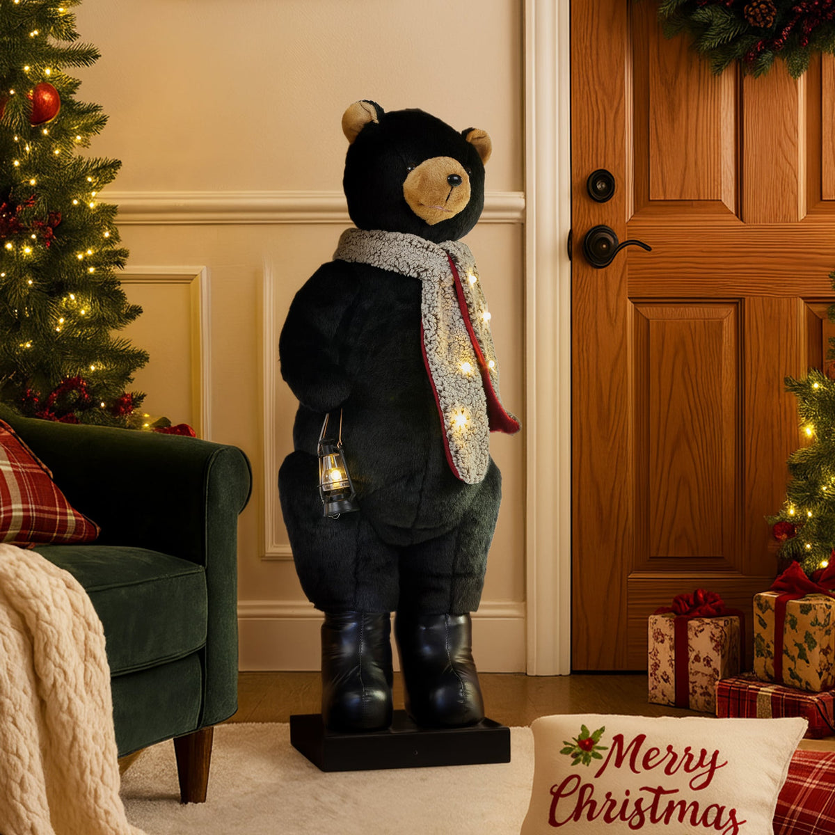 Animated Musical Bear Decoration