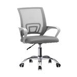 Mesh Office Chair Foam Seat White&Black