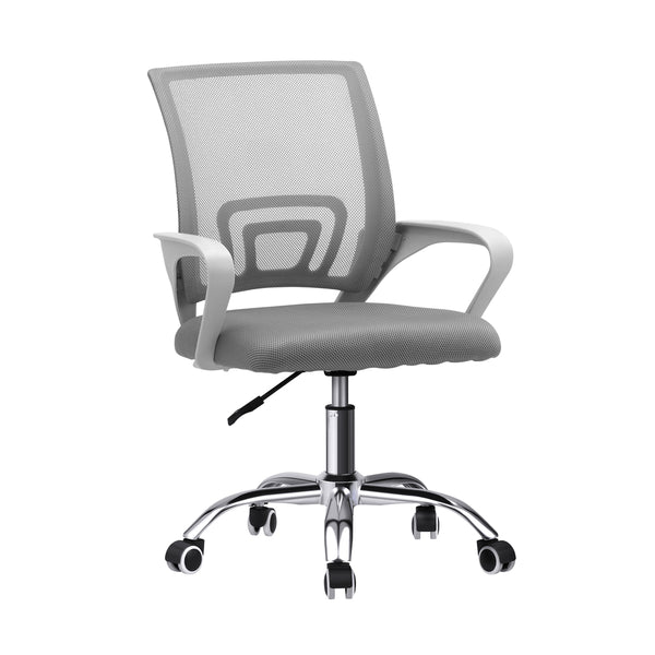  Mesh Office Chair Foam Seat White&Black