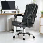 Luxurious and Ergonomic: Leather Executive Massage Office Chair