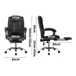 Luxurious and Ergonomic: Leather Executive Massage Office Chair